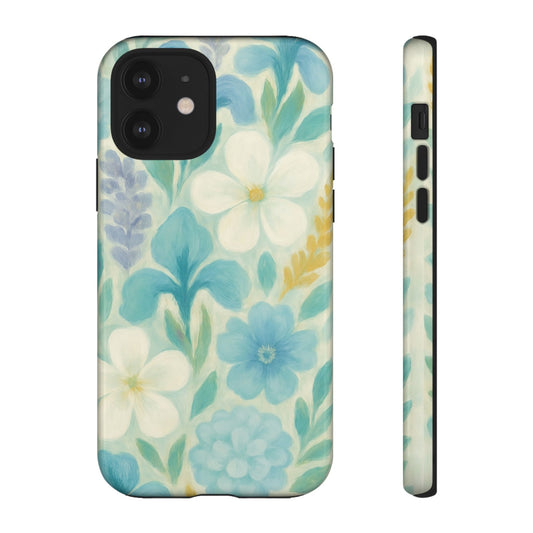 Floral Phone Case, Tough Cases for Flower Lovers, Stylish Mobile Cover for Gifts, Nature-Inspired Design, Spring Accessories